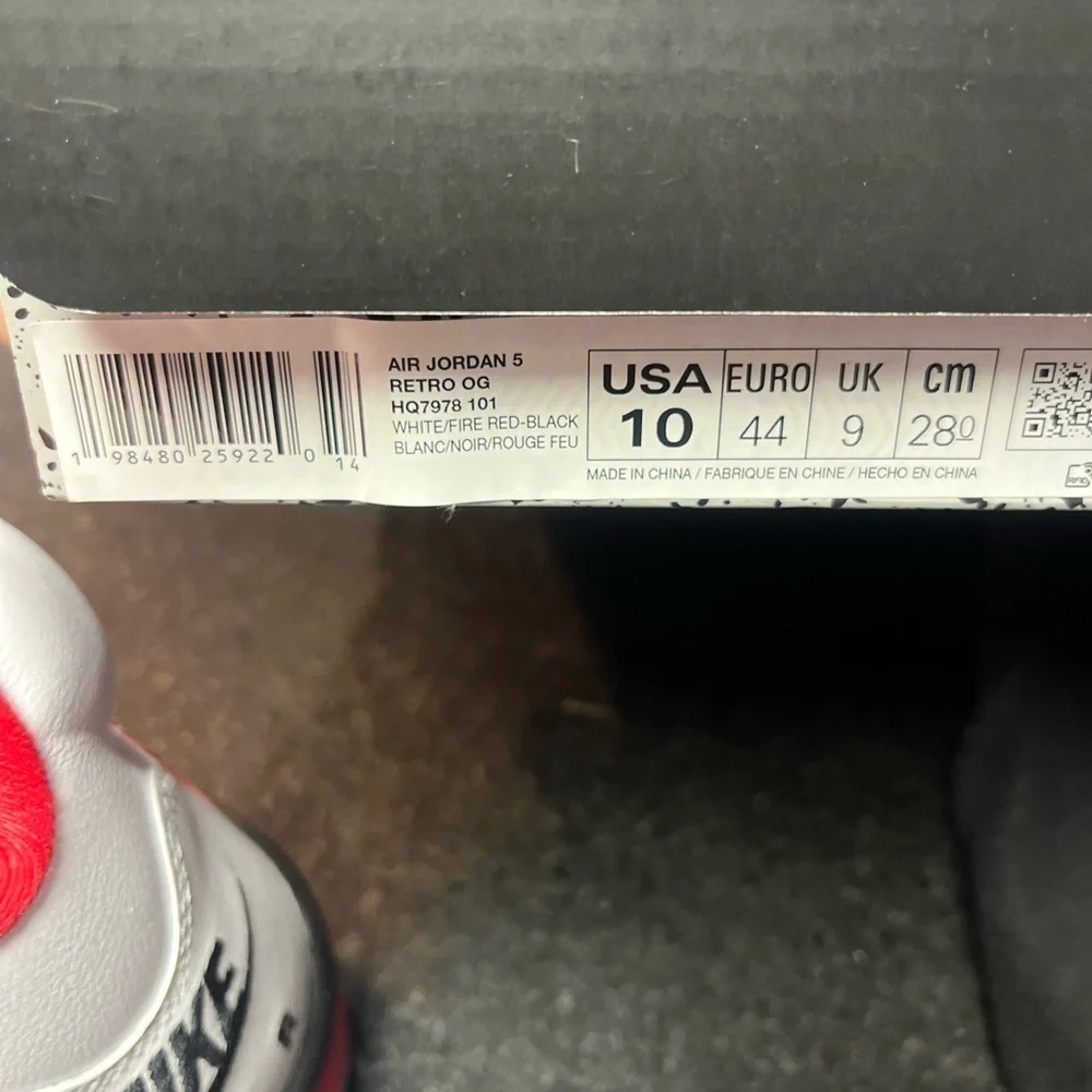 Sz 15 Air Jordan 5 Retro 